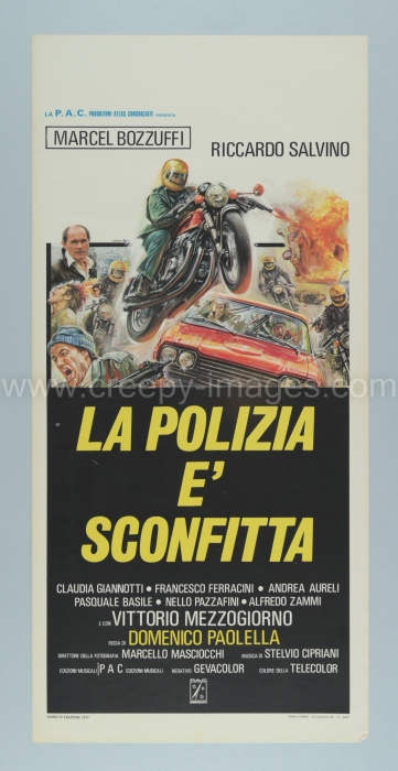 Stunt Squad / La polizia è sconfitta - Italian Locandina